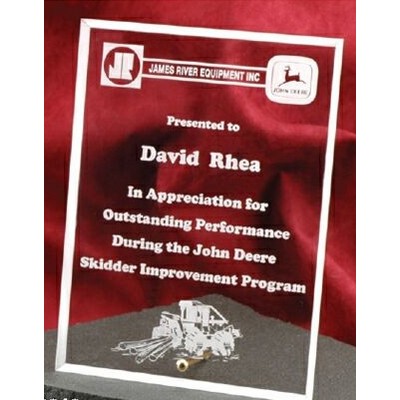 Clear Billboard Award (6"x8")