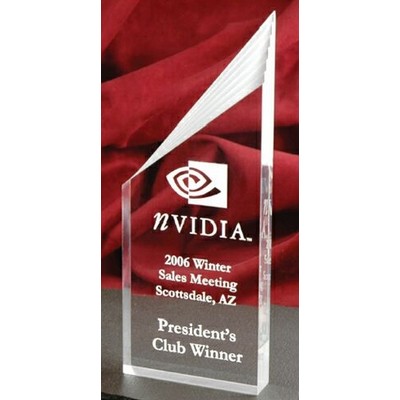 Self Standing Acrylic Award (4"x10"x1")