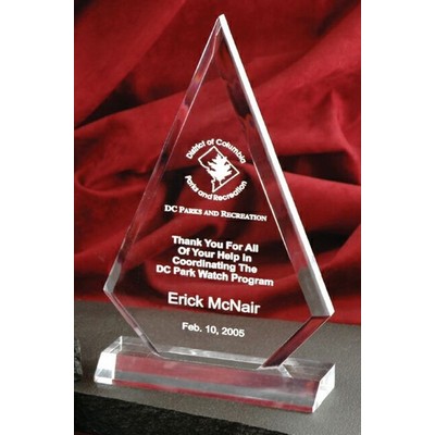 Traditional Acrylic Award w/ Base (5"x8 3/4")